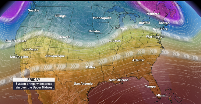 Temperature Roller Coaster Ride Today, and Through the Weekend