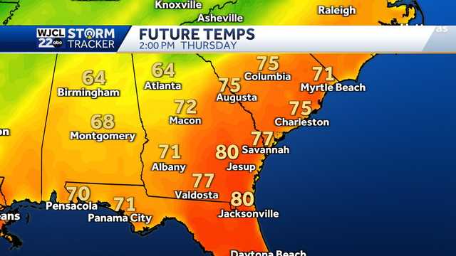 Savannah: Tracking rain chances, warmer temperatures - Vimarsana News