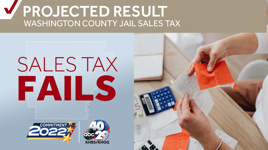 washington county sales tax fails