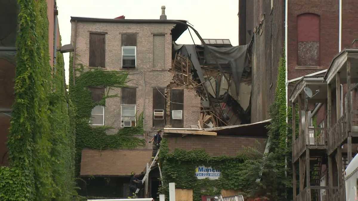 Woman rescued from partially collapsed building in downtown Washington, Pa.