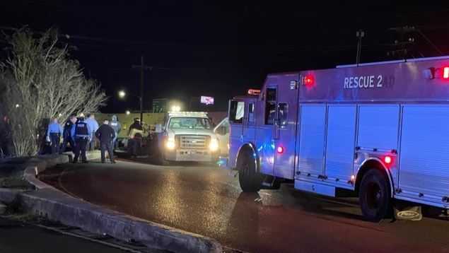 One dead, two hurt in single vehicle crash on Washington Avenue