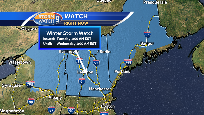 Winter Storm Watch issued for most of New Hampshire, next storm could ...