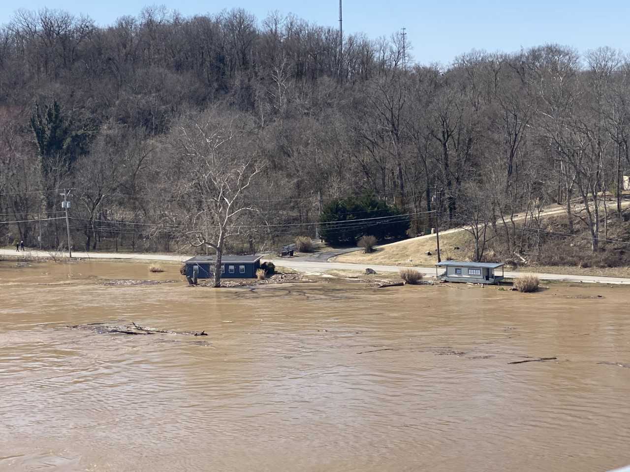 Ohio River Levels Falling   Water 1615120097 