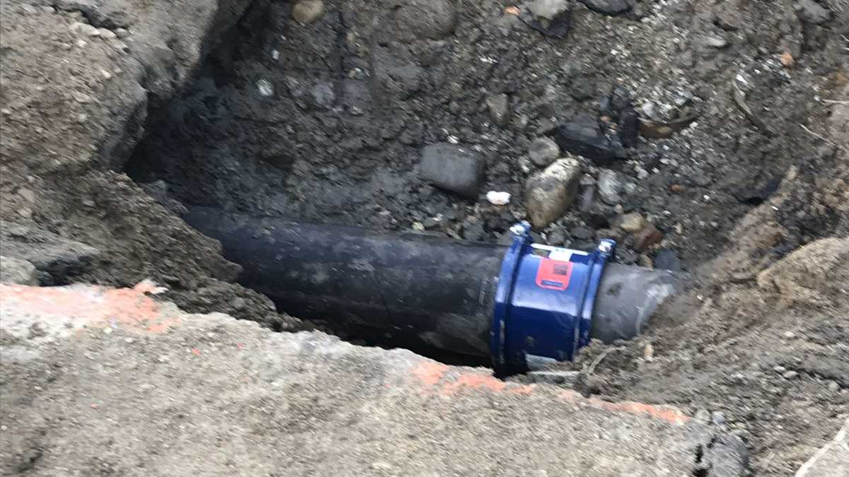 busted water main
