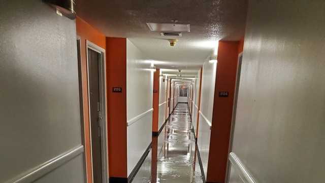 Motel 'uninhabitable' after pipe bursts, displacing more than 80 people - Vimarsana News