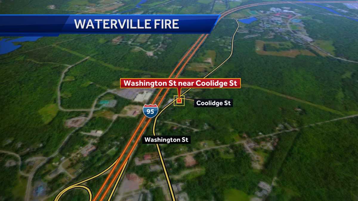 Waterville family displaced after a fire Saturday night