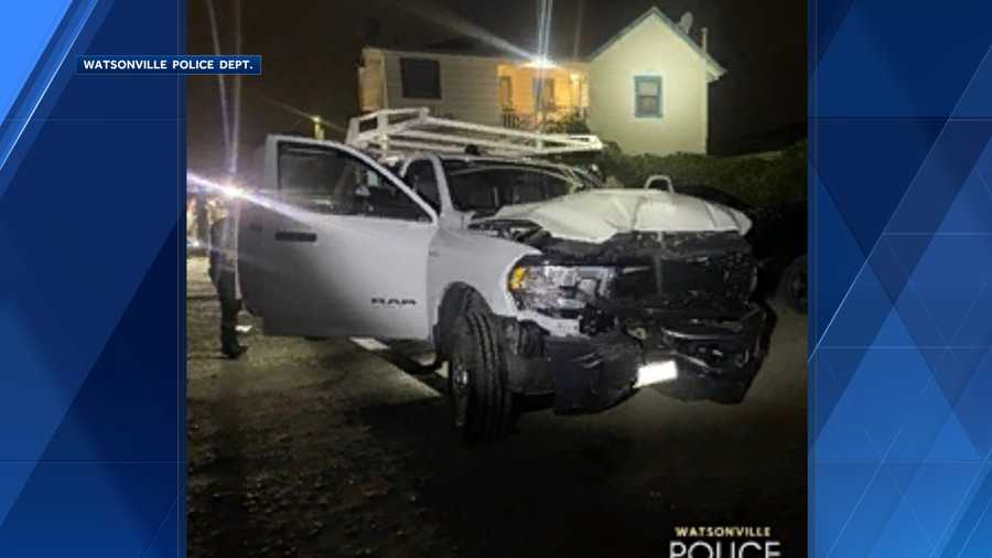 Man arrested for DUI after crashing into several parked cars in Watsonville