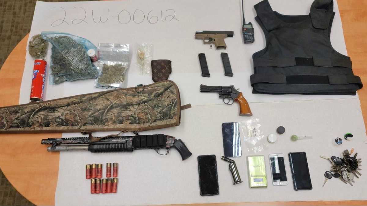 5 gang members arrested, guns and drugs seized in Watsonville