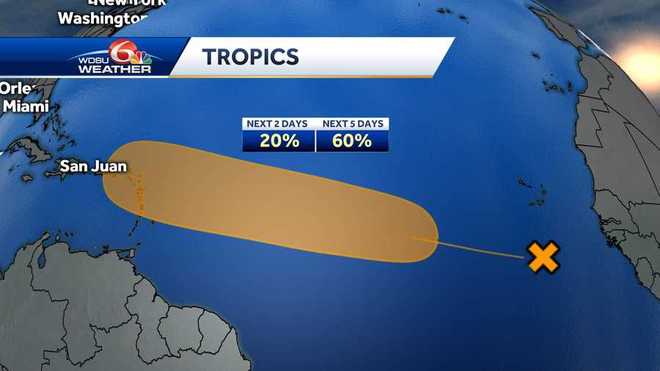 TROPICS: Two tropical waves have medium chance for development this week