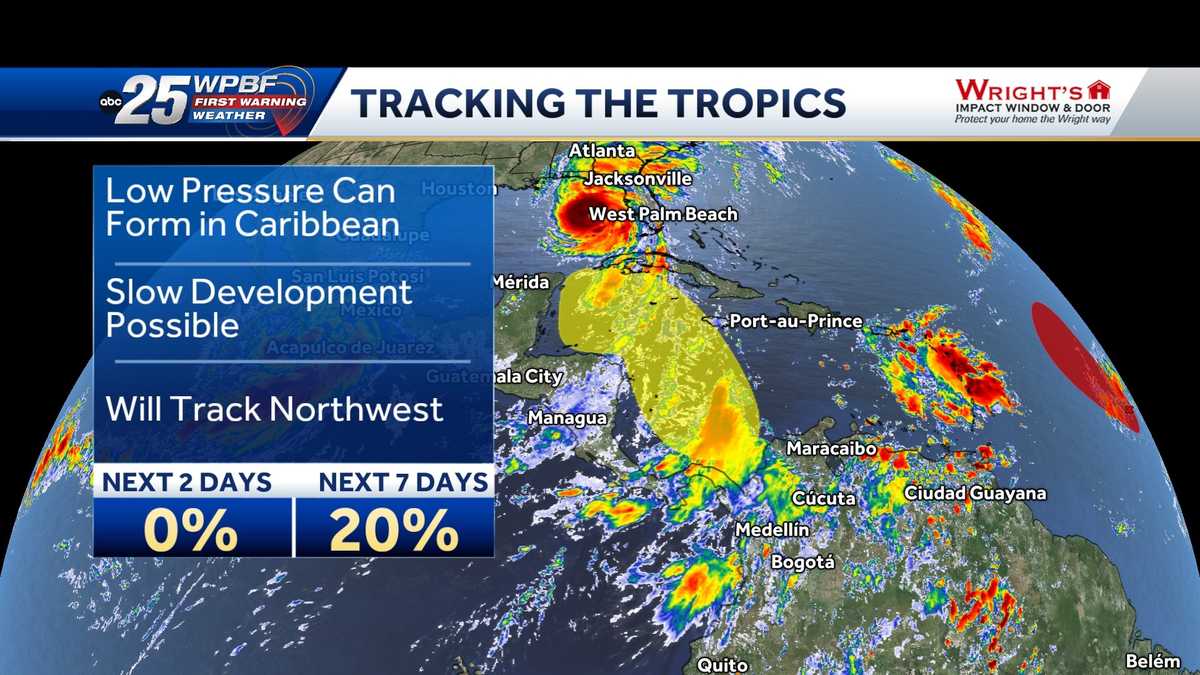 New Disturbance in Northwestern Caribbean and Gulf