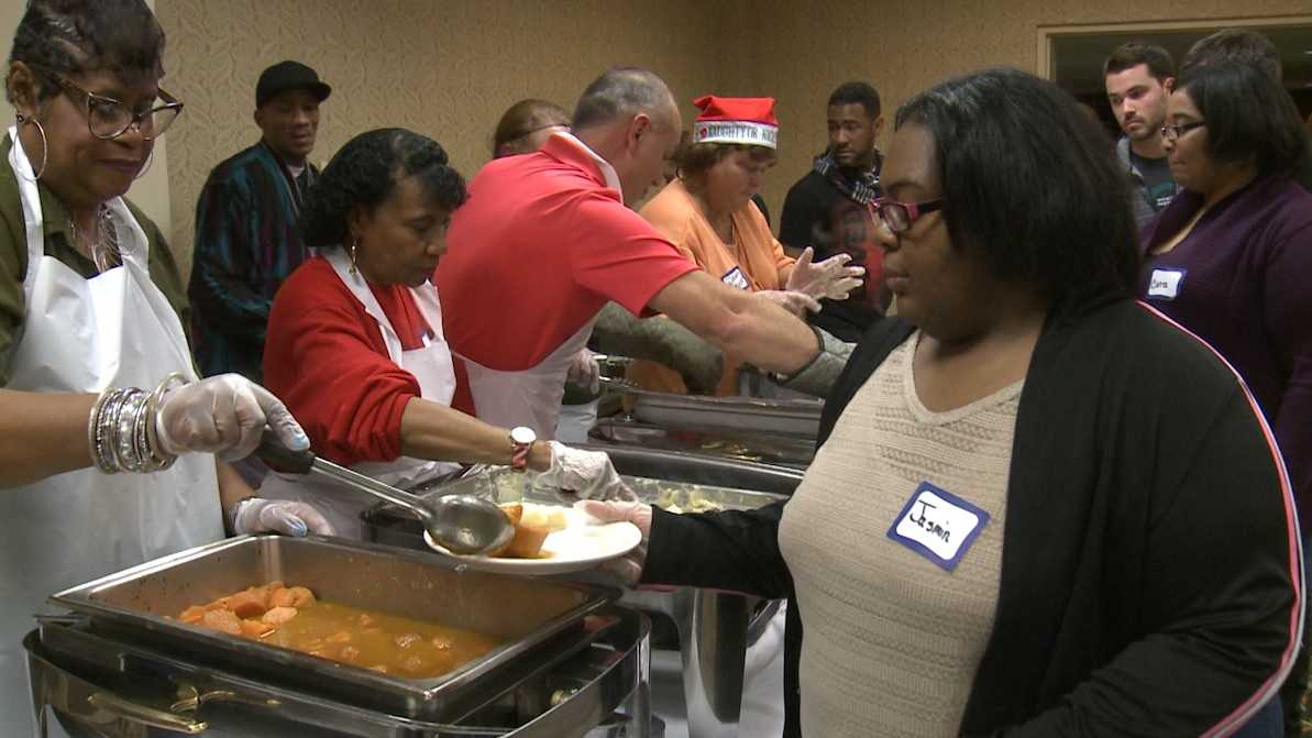 Hot meals with side of hope served at annual Wayside Christmas feast