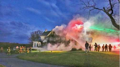 The clubhouse at Willow Springs Golf Course burned Sunday morning in the Sykesville area.