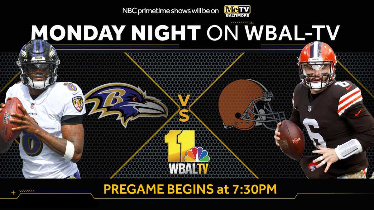 Monday Night Football: Ravens-Browns game is on WBAL-TV 11