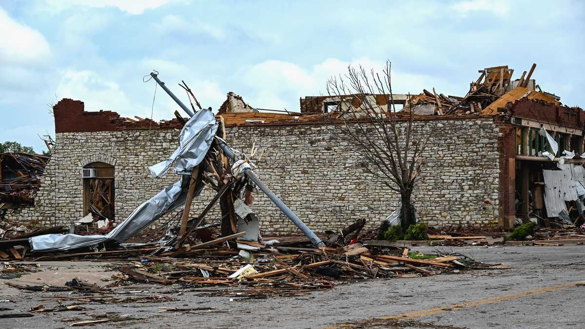 GALLERY: Sulphur tornado leaves destruction in its path