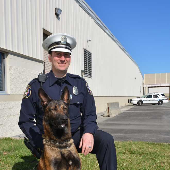 Meet Rico, the newest member of West Chester PD