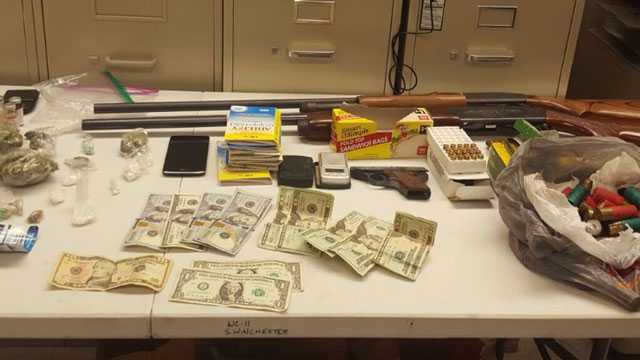 Guns, cash, drugs seized in Warren County bust