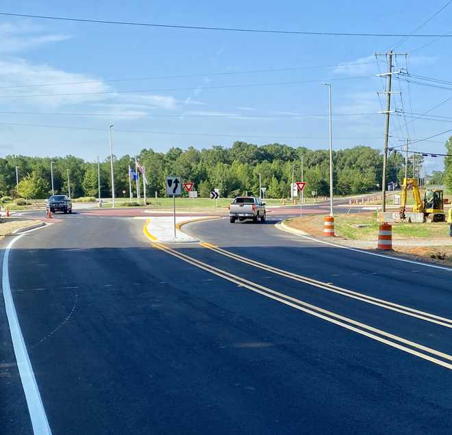 'Dangerous' Spartanburg County intersection now a roundabout