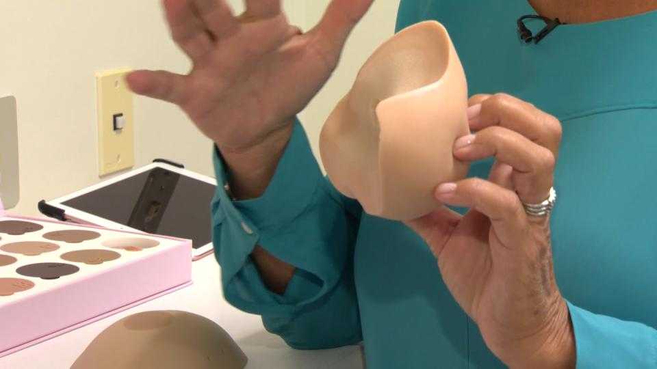 Lightweight breast prosthesis image