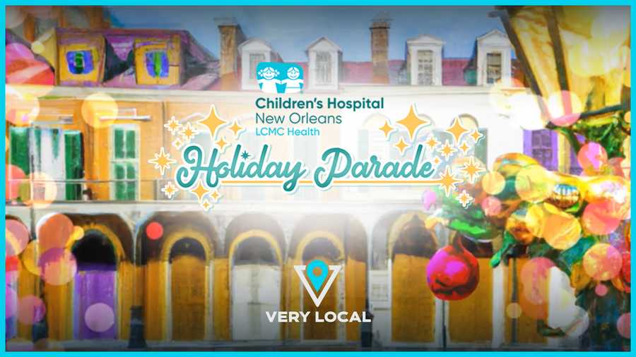 children's hospital new orleans holiday parade