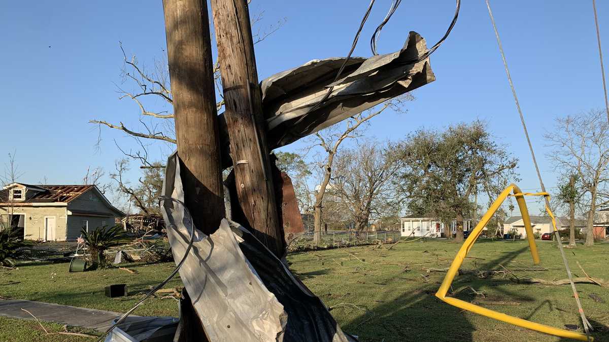 Gallery: Sunrise shows extent of damage caused by tornadoes in New Orleans