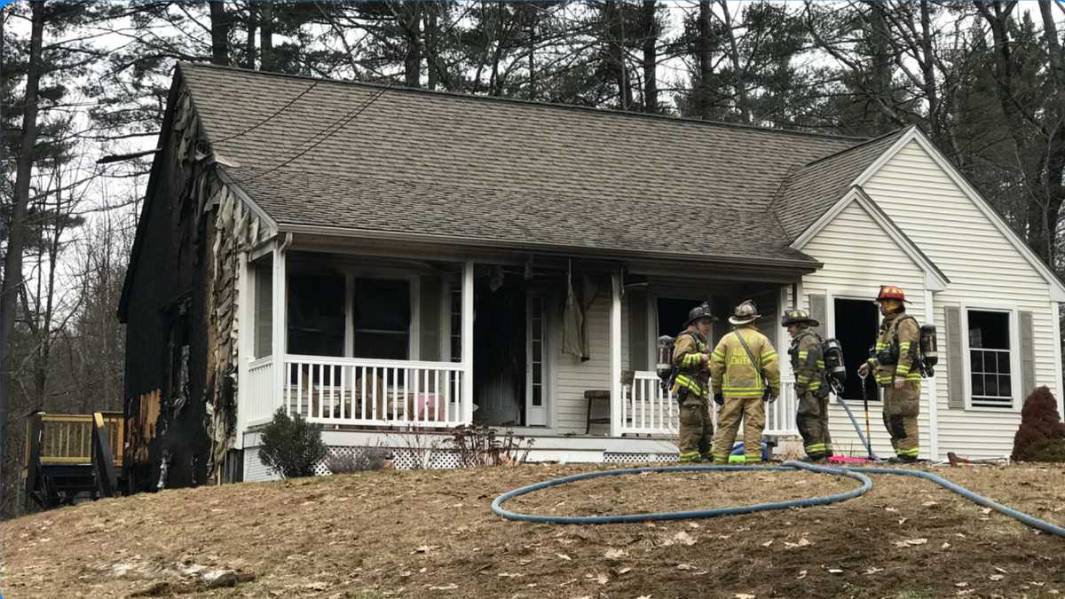 Weare home likely total loss after fire