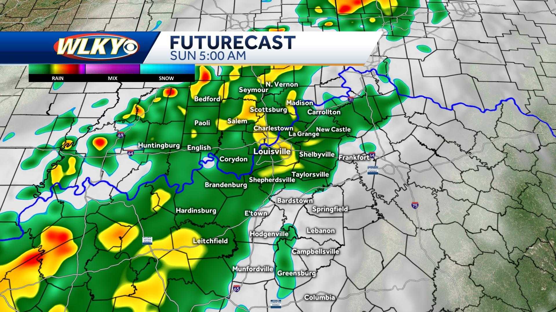 Impact Weather: Severe Storm Threat Diminishes Tonight, But Showers And ...