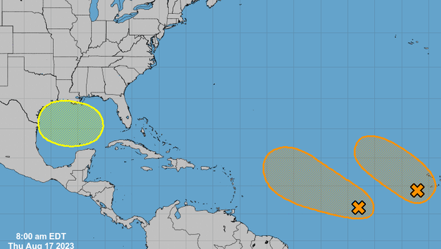 Tropical storm potential: NHC tracking 3 disturbances - Vimarsana News