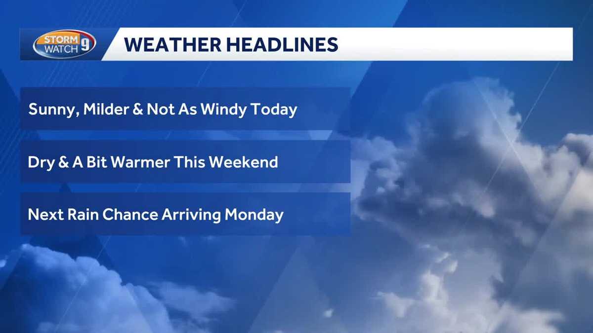 New Hampshire weekend weather looks dry, sunny; Rain likely for Monday