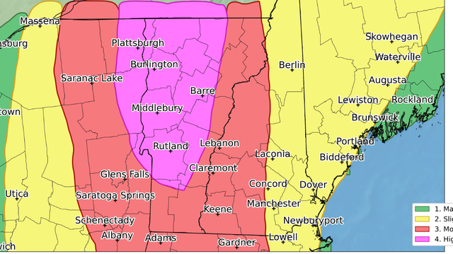 Significant, possibly catastrophic flooding for some towns in Vermont - Vimarsana News
