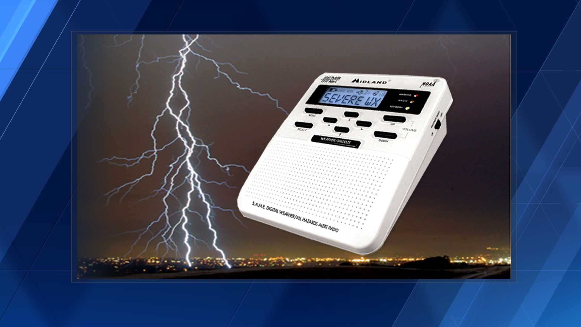 Santa Cruz County residents asked to buy emergency weather radios