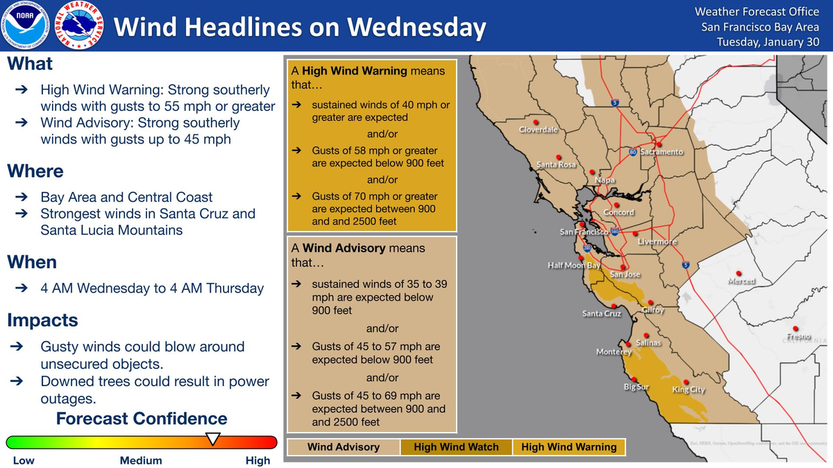 Central Coast braces for possibility of flooding NWS issues alerts