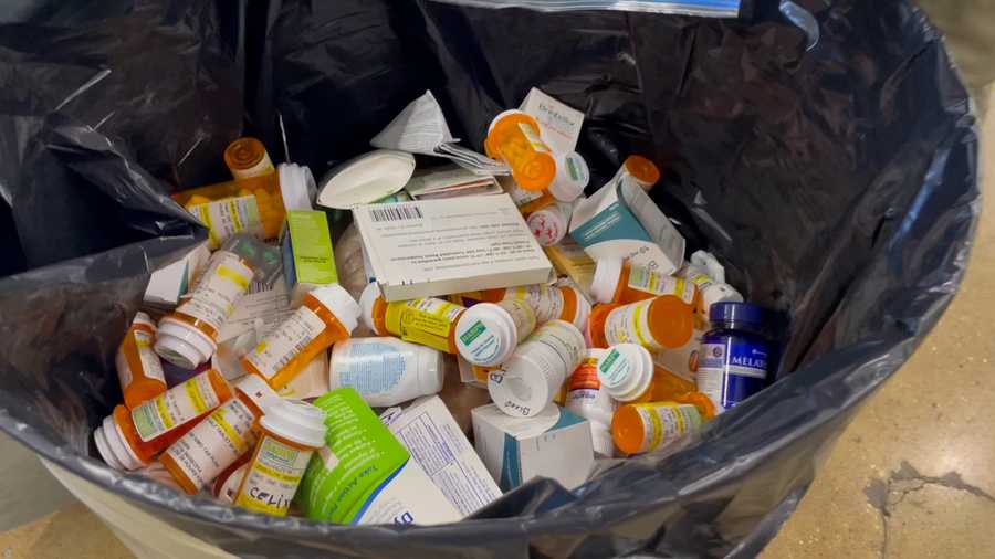 people turned in unused and expired medications.