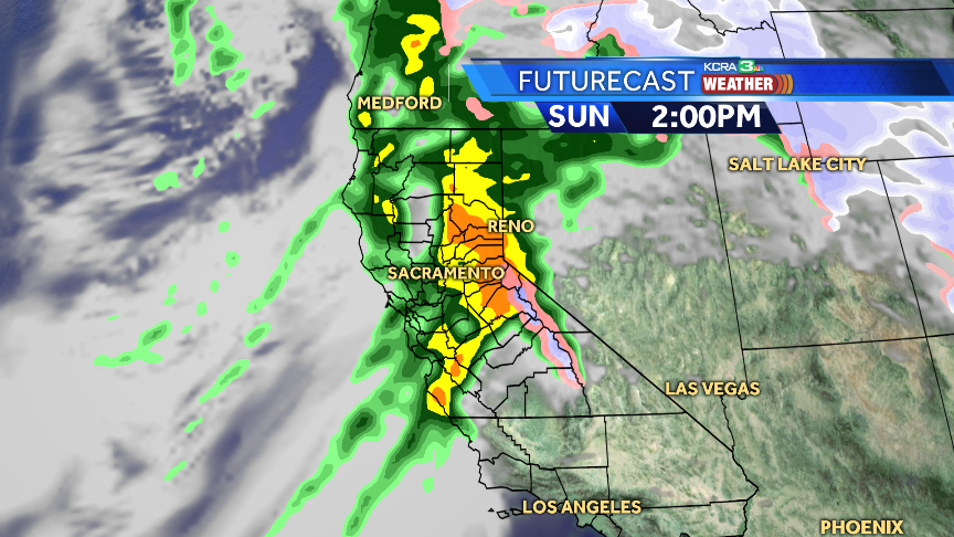 Mark Finan updates the KCRA Forecast 1.8.17