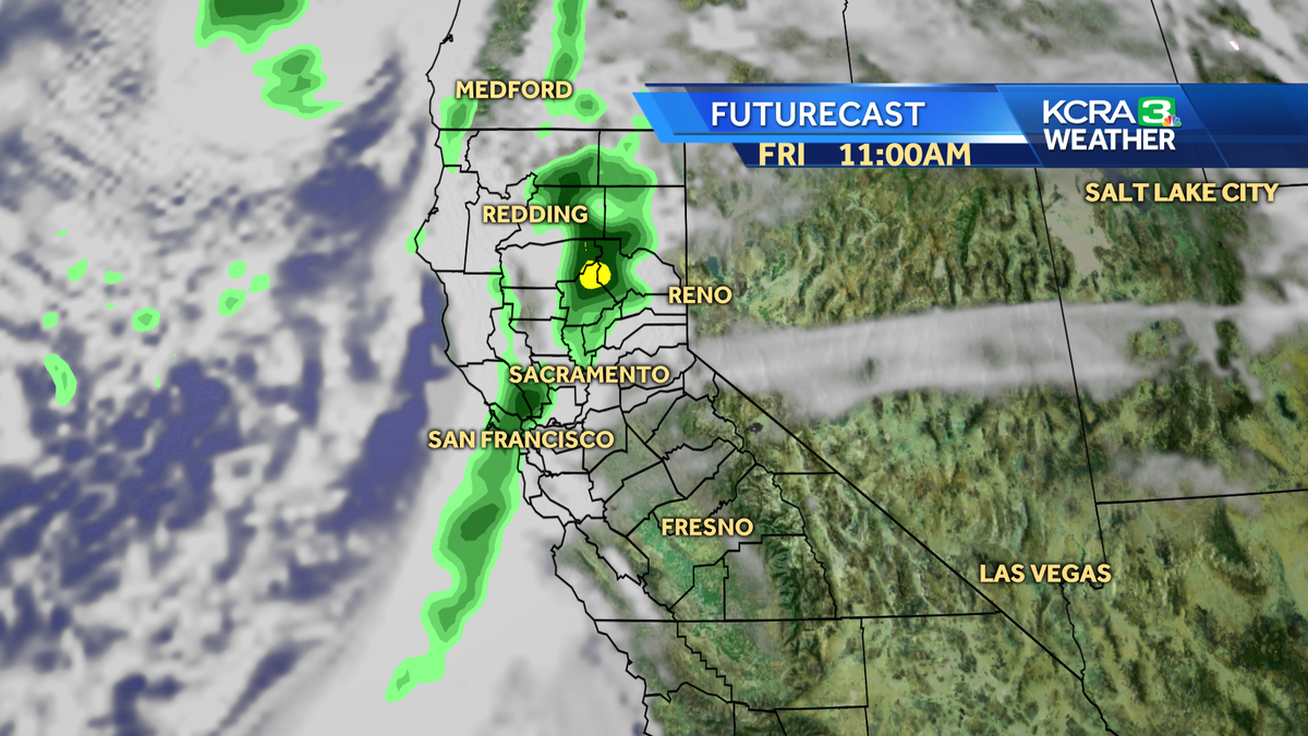 More Rain for Northern California
