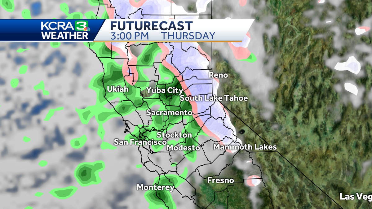 More rain and snow coming to Northern California