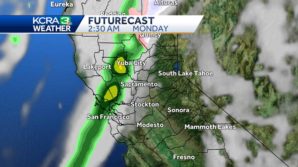 Looking ahead to the next chance of rain