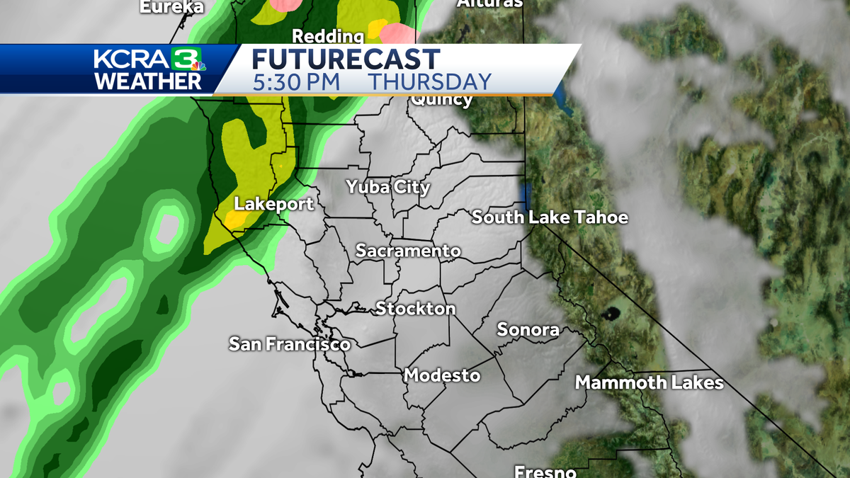 Looking ahead to our next chance of rain