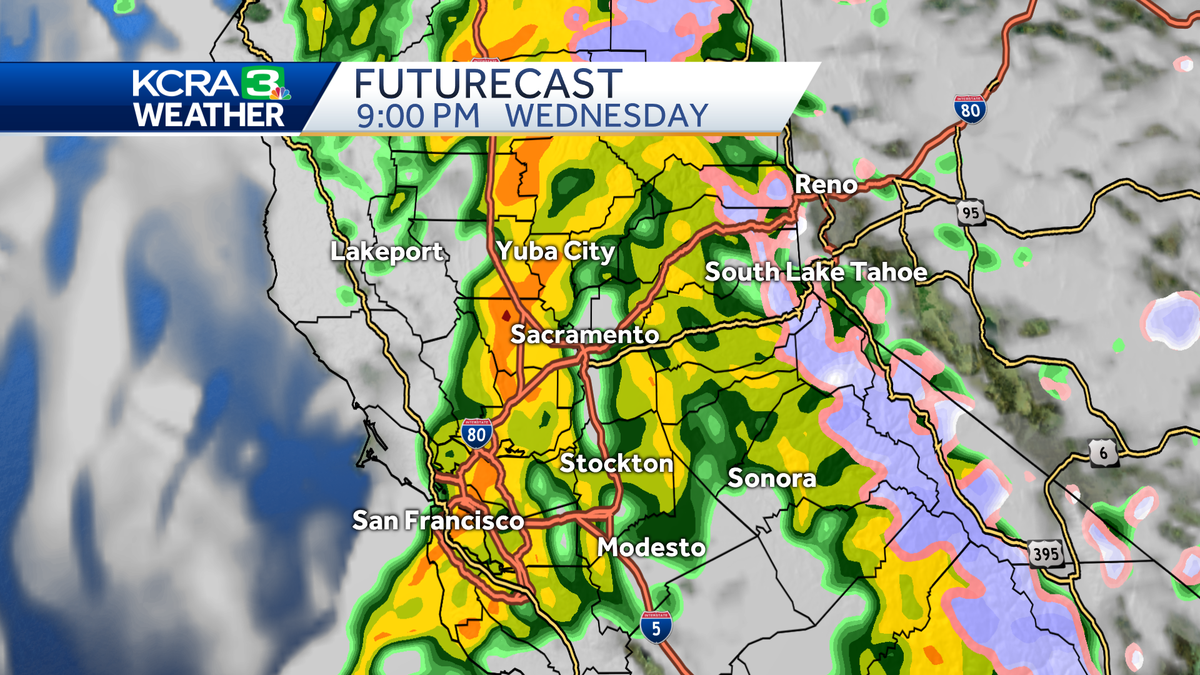 More wet weather for Northern California