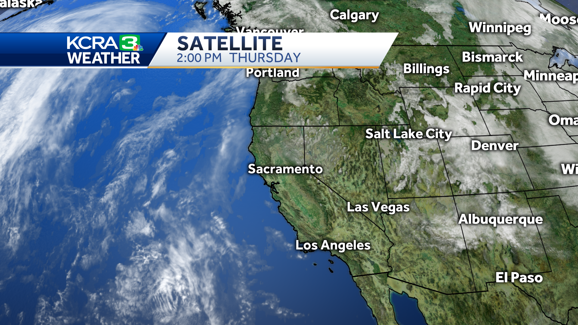 A warm weekend on the way