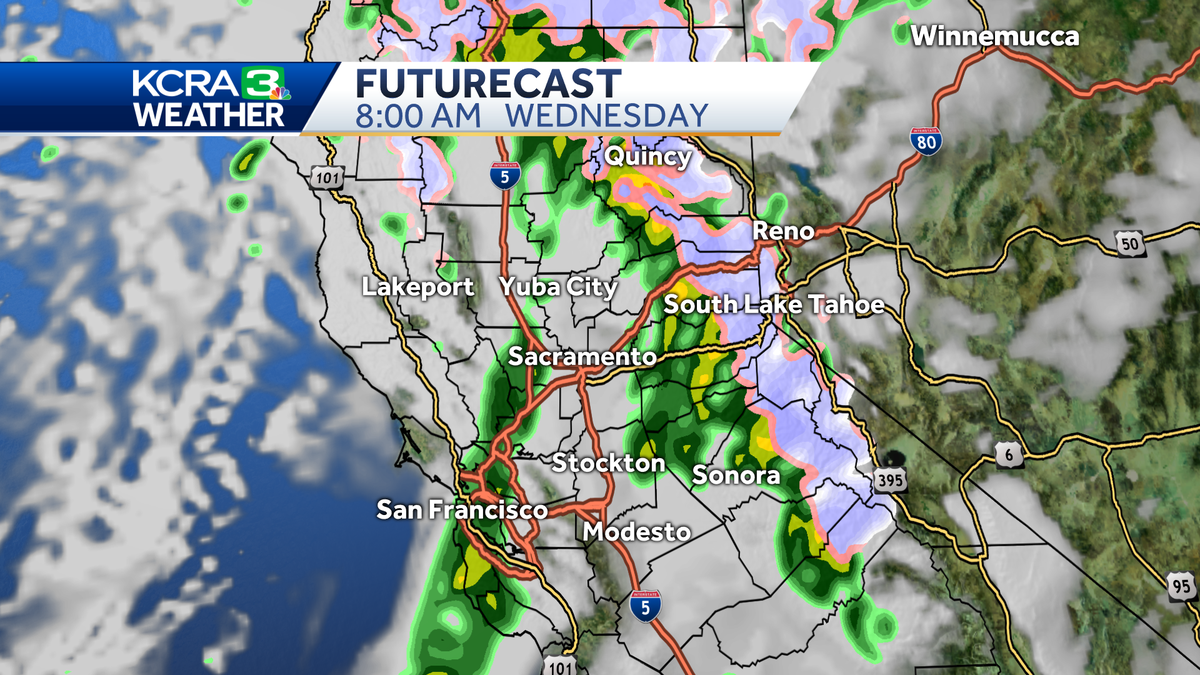 More rain for Northern California