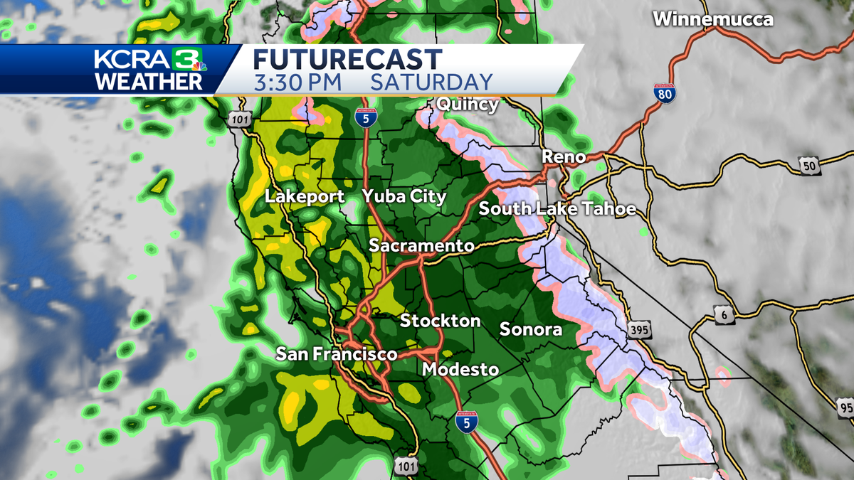 Timing out the weekend rain