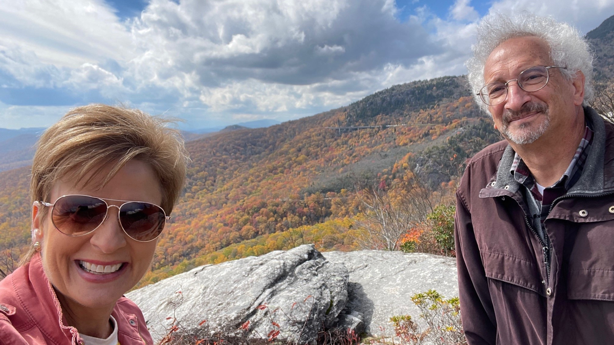 Lanie visits the Blue Ridge Parkway with the Fall Color Guy