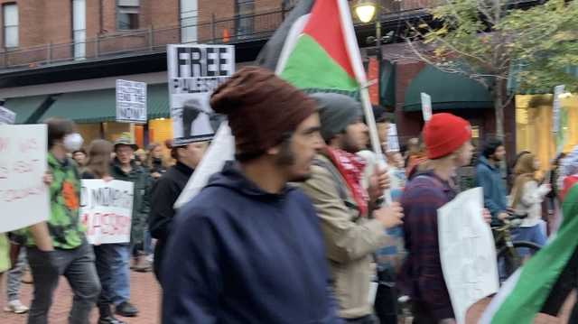 Local activist group holds 'emergency rally' in response to Gaza hospital explosion - Vimarsana News