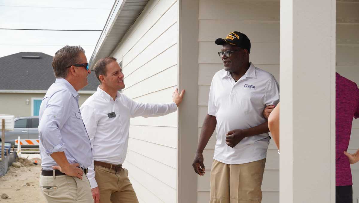 Fort Myers community builds new home for Vietnam veteran