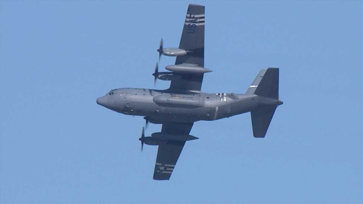 Military planes fly across Kentucky honoring COVID-19 heroes