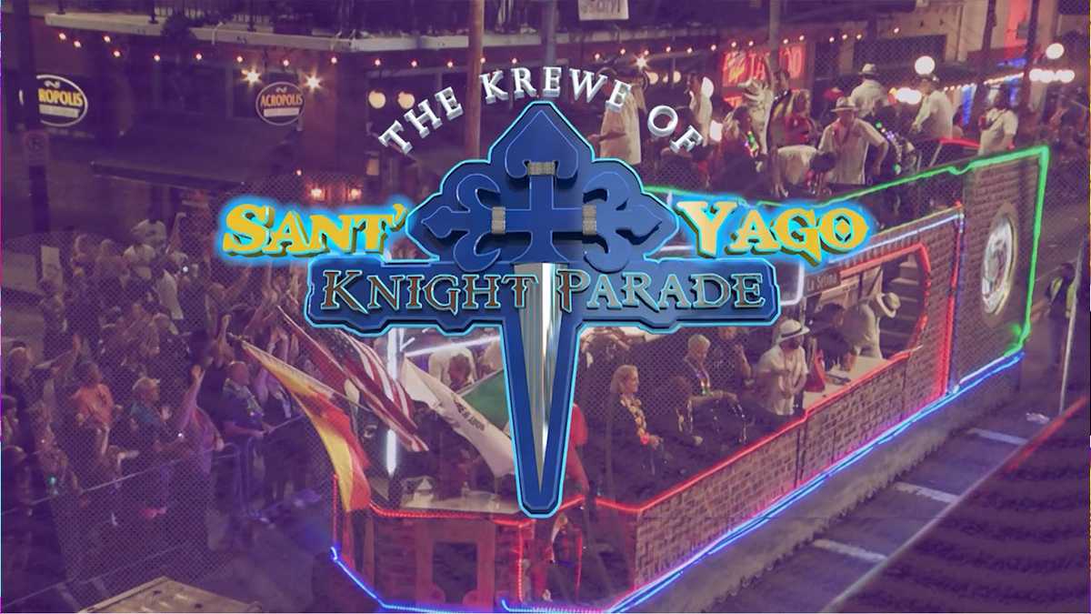 Krewe of Sant’ Yago Knight Parade returns Feb. 11, 2024