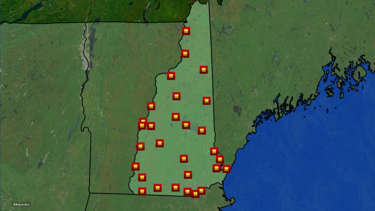 Where are the 'No Kings' rallies being held in New Hampshire?