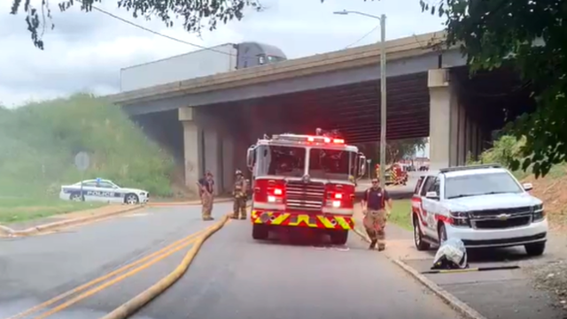Winston-Salem garbage truck catches fire, Northwest Blvd closed - Vimarsana News