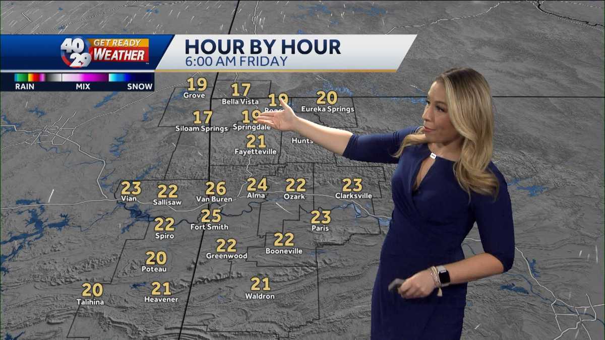 A brutally cold night ahead