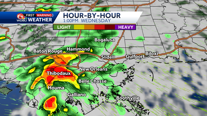 New Orleans weather forecast will a tornado hit New Orleans